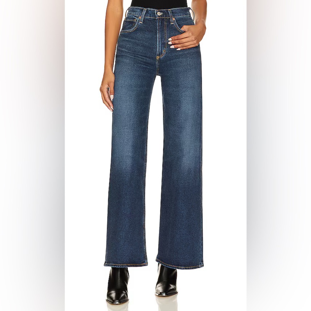 Citizens of Humanity Paloma baggy wide leg jeans size 29 Everdeen